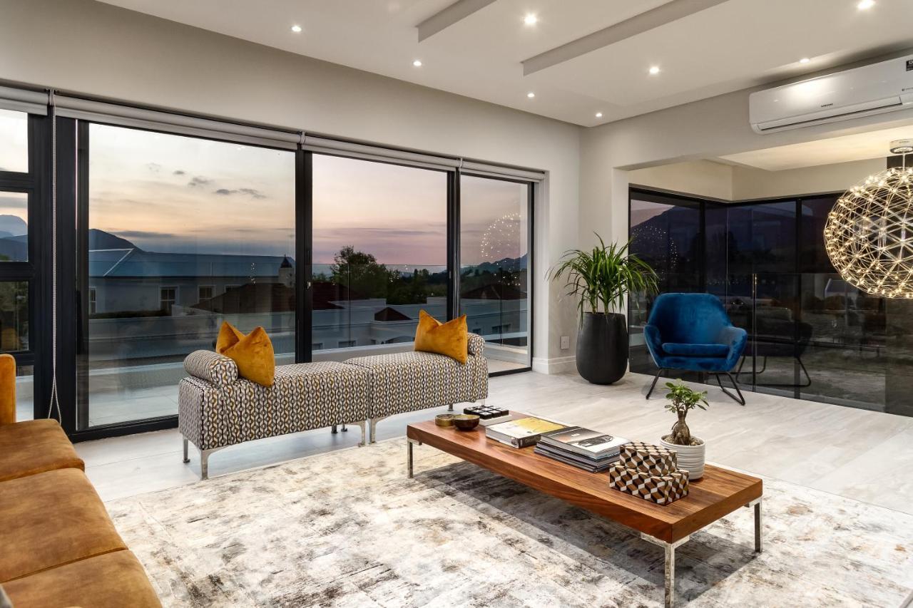 Villa De Luxe Franschhoek Bagian luar foto